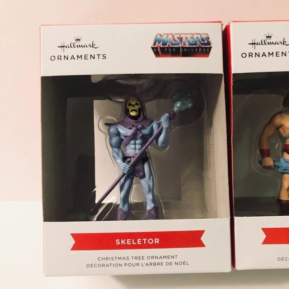 Hallmark Christmas Ornament Masters of the Universe He-man and Skeletor - Picture 3 of 16